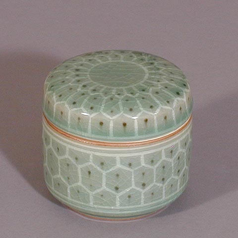 Turtle Shell Tea Container