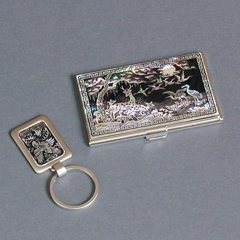 Sip-jang-saeng Card Case Key-ring Set