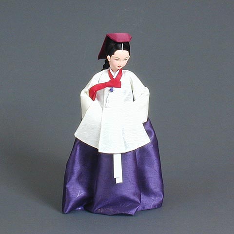Lady in Waiting Doll (blue dress)