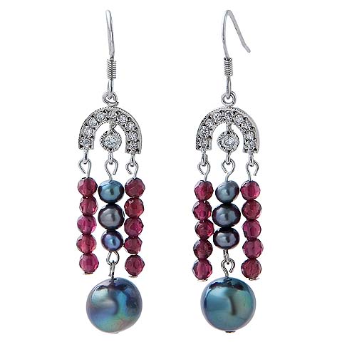 Black Noble Earrings