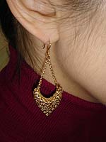 Cleopatra Earrings - Modeled