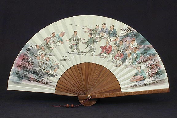 Taek-gyeon Bamboo Fan