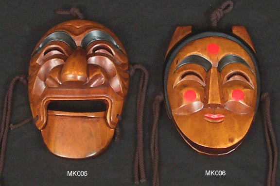 Large Hahoe Masks