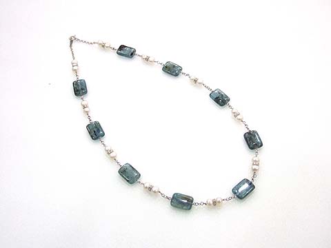 Blue Kyanite Necklace