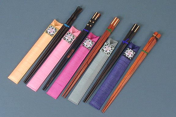 Covered Chopstick set 4