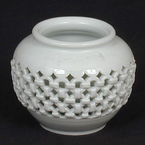 Double-ware White Porcelain Jar