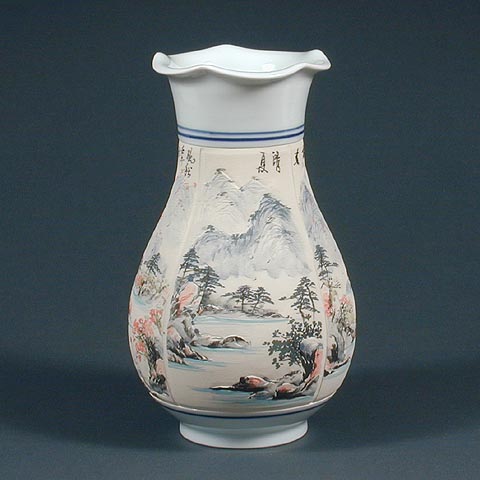 Korean-Arts: Korean Art, White and Brown Porcelain Jars